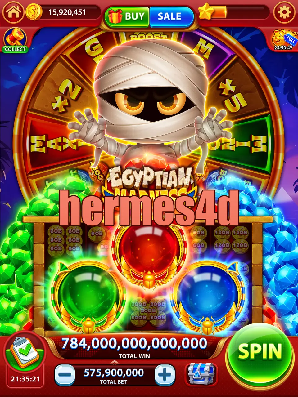 hermes4d Tangkapan Layar Resmi APK